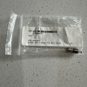 Glock Safety Plungers. One .45 gen 1-4 and two polished 9mm/.40 gen 1-4 .